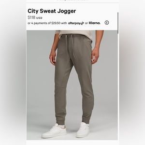 Lululemon City Sweat NWOT M